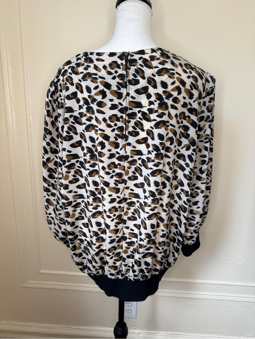 1970s Jo Hanna York Leopard Animal Patterned Sex & the City - Picture 3 of 6